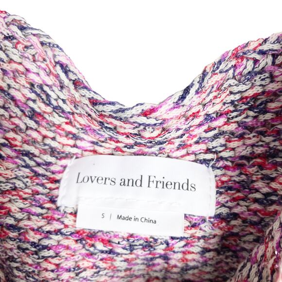 Lovers and Friends Marlene Pink Knit Tank Top Sz S - Picture 2 of 5